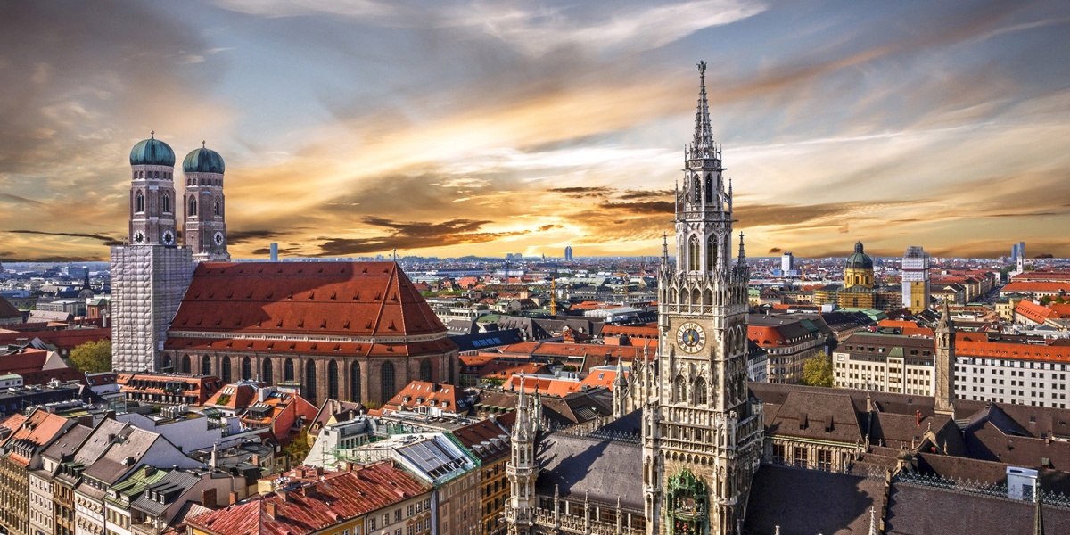 Die bayerische Landeshauptstadt München belegt den ersten Platz