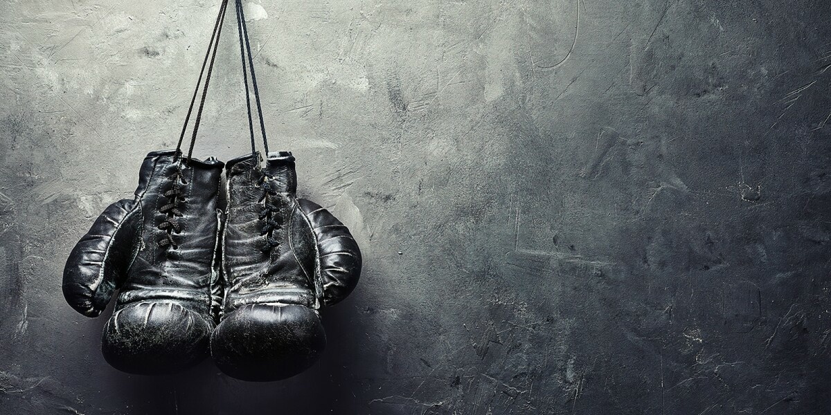 Boxhandschuhe als Symbol für Stärke