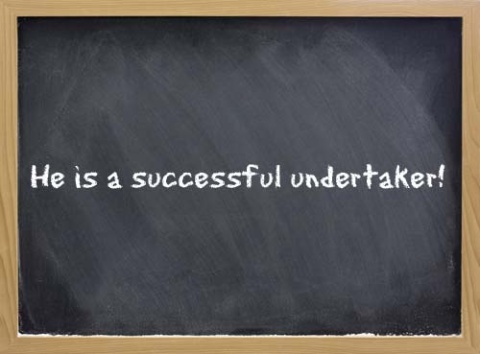 He is a successful undertaker! Business-Englisch: Typische Fehler