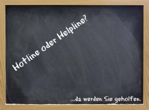 Hotline oder Helpline? Business-Englisch: Typische Fehler